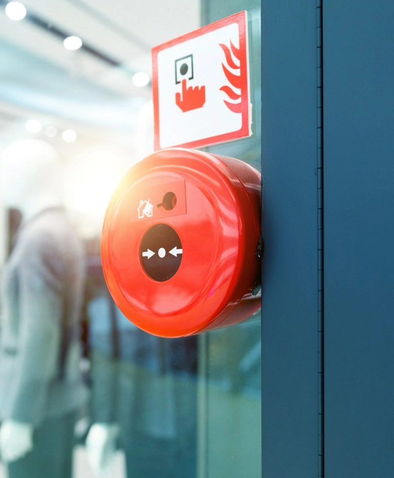 Przycisk przeciwpożarowy