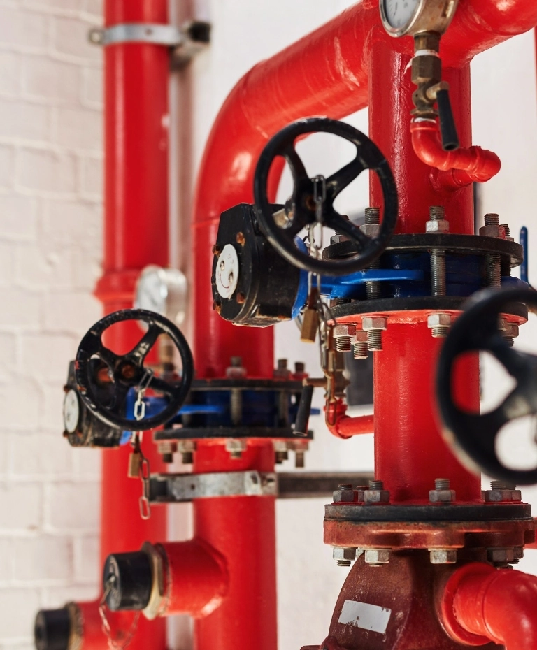 Zawory w&nbsp;rurociągu